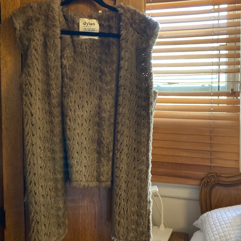 Suede vest